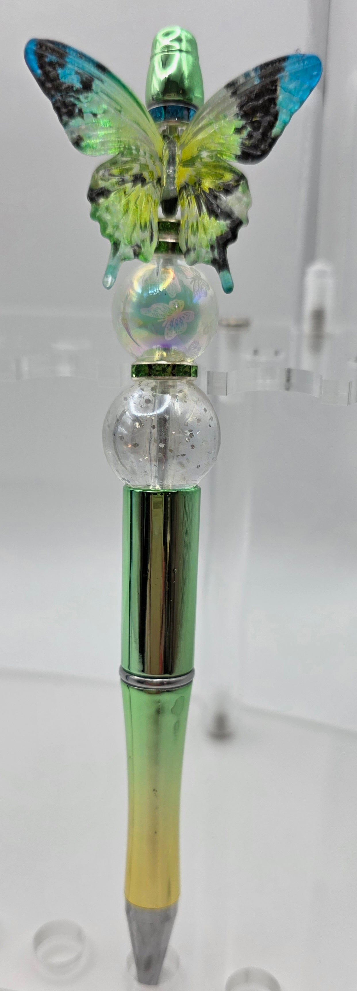 Butterfly Beaded Pen