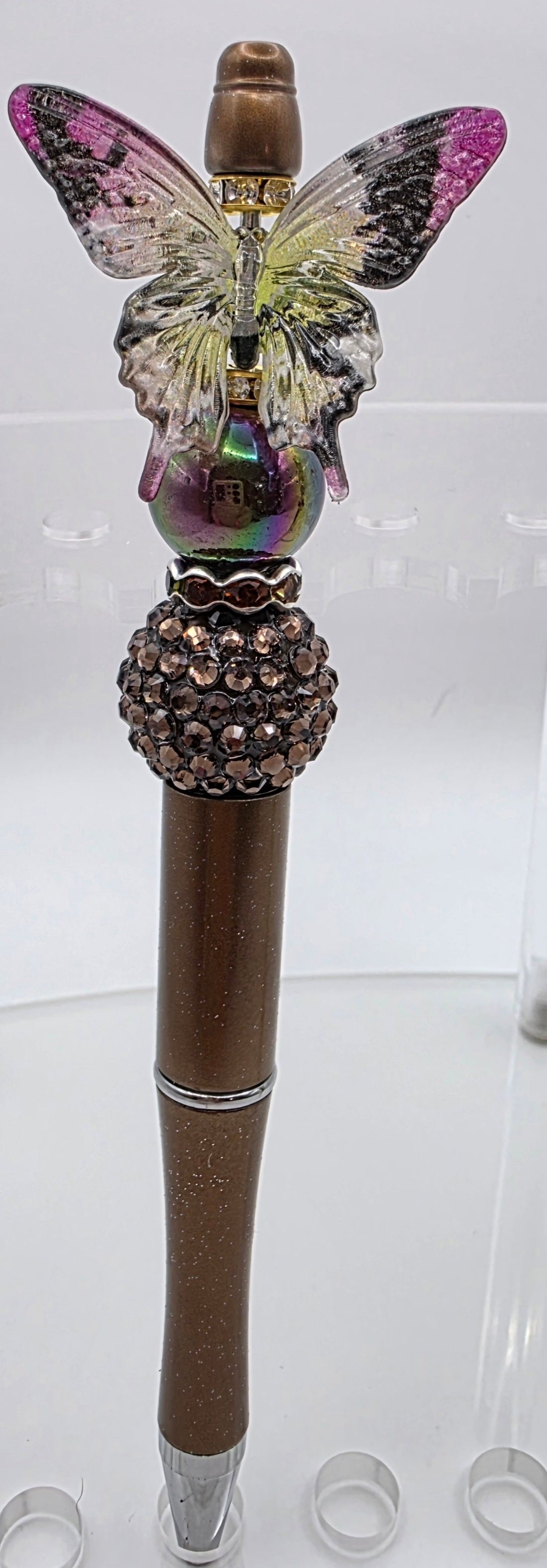 Butterfly Beaded Pen