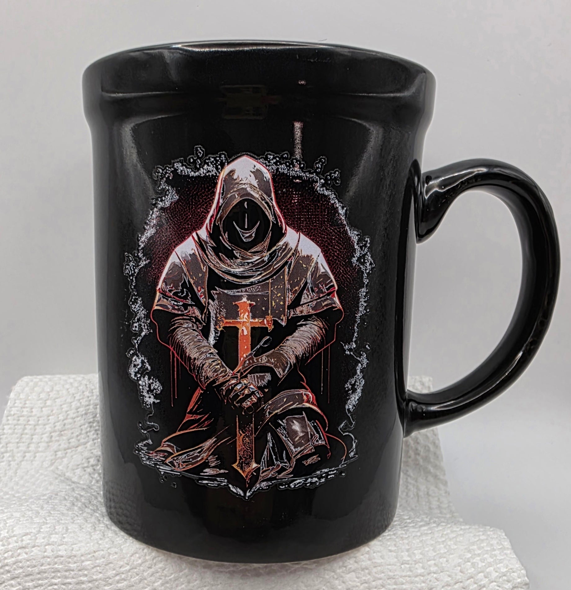 "Knights Templar" Black 16oz Mug