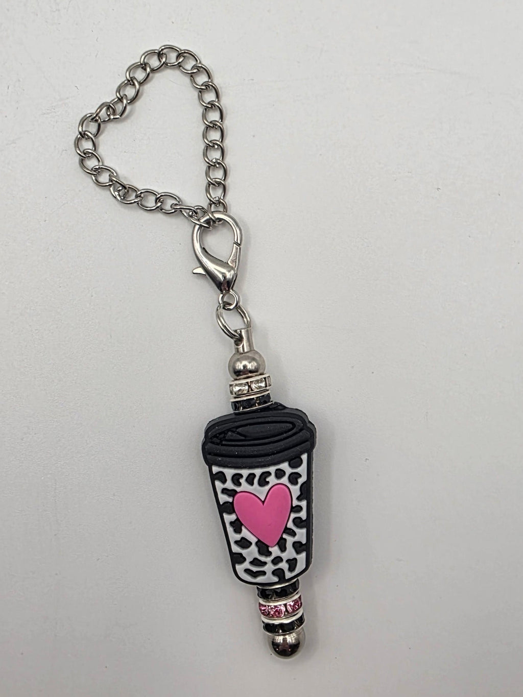 Beaded Charm "Coffee Tumbler"