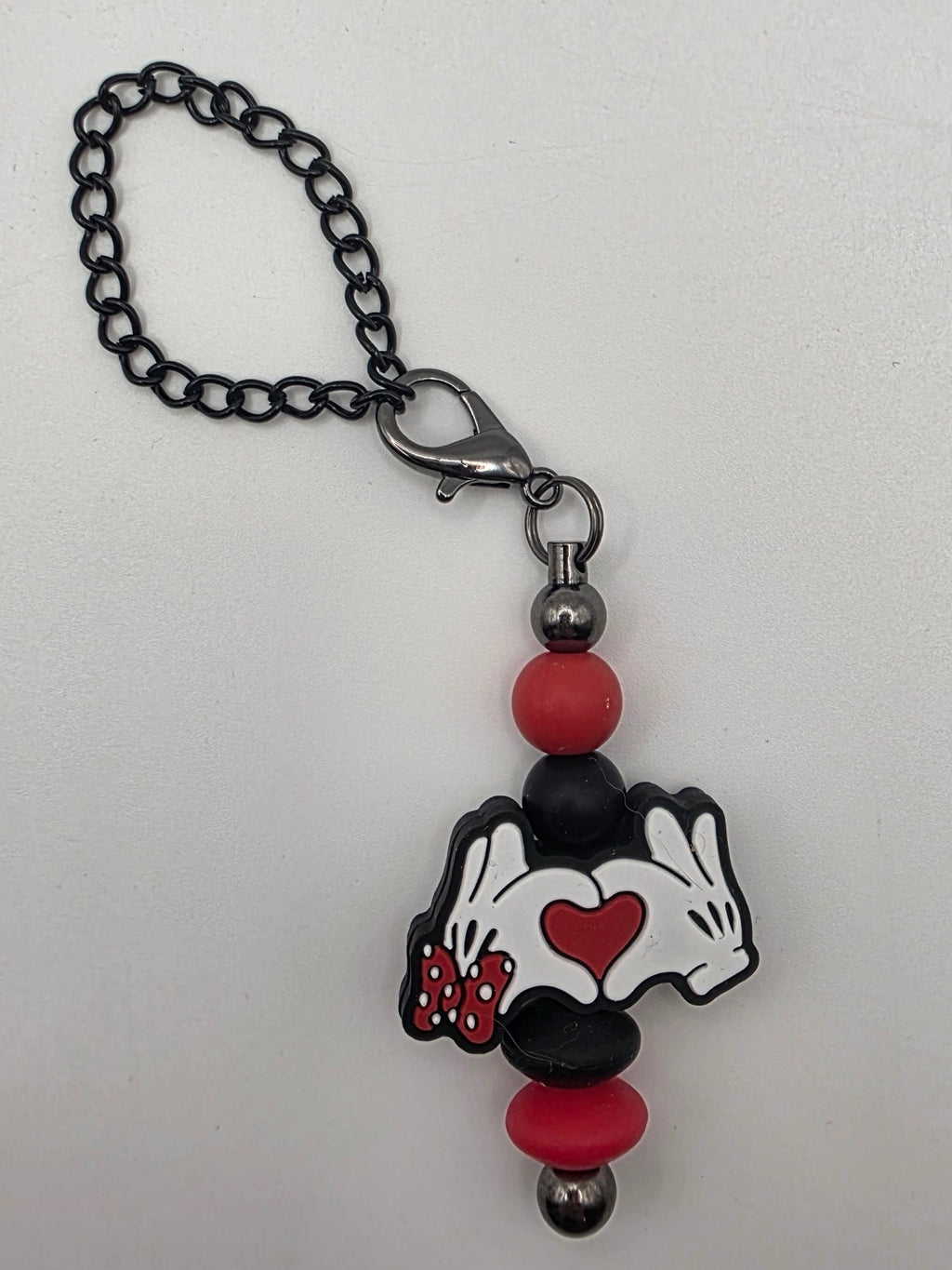 Beaded Charm "Mouse Hands"