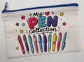 Zippered Bag "My Pen Collection"