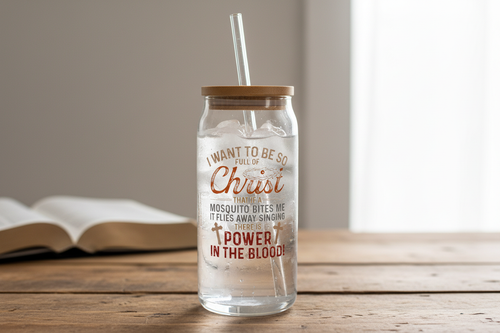 20oz Glass Tumbler – Focal Point