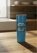20oz Skinny Tumbler with Farmhouse Sink Background