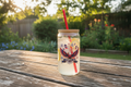250th Anniversary 16oz Tumbler - Rustic Picnic Table with Lemonade