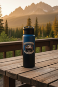 250th Anniversary Water Bottle on Mountain Porch