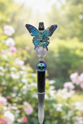 Butterfly beaded pen in beautiful garden setting