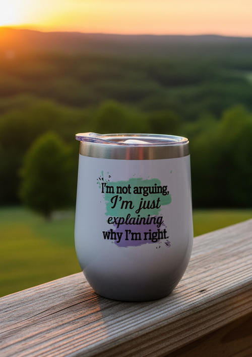 Tumbler Without Straw on Country Back Deck